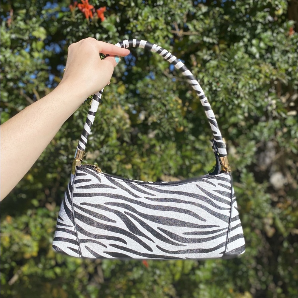zebra print Bag